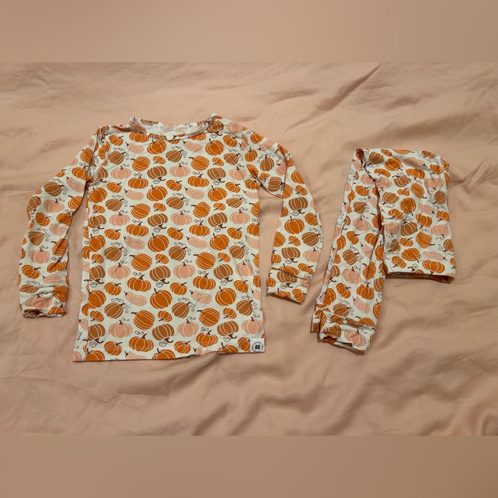Sweet Bamboo Pumpkin Pajamas
